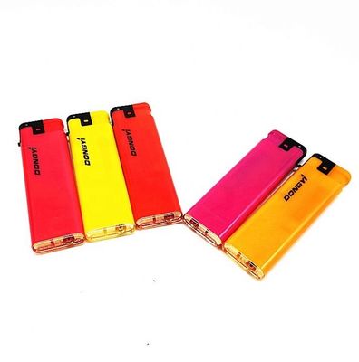 Dy-F015 Model Custom Design Printed Logo Lighters Wegwerp Winddicht Jet Flame Lighter