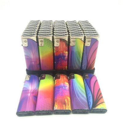 Plastic Jet Torch Custom Kleurrijk Geschenk Sigarettenanker Hervulbare elektrische aansteker