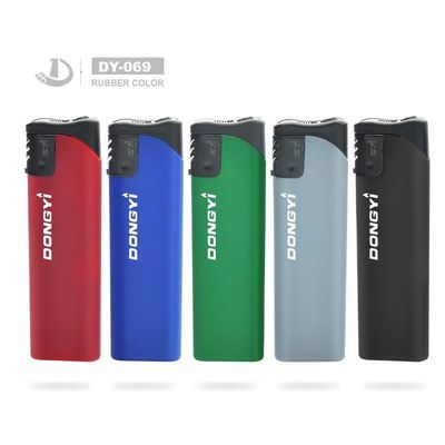 DY-069 Unieke elektronische CR Flip plastic aansteker met aanpassing