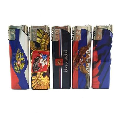 Nieuwheid Elektronisch Flip Plastic Piezo Lighter 8.01*2.43*0.96CM Monsters US 0.01/Piece