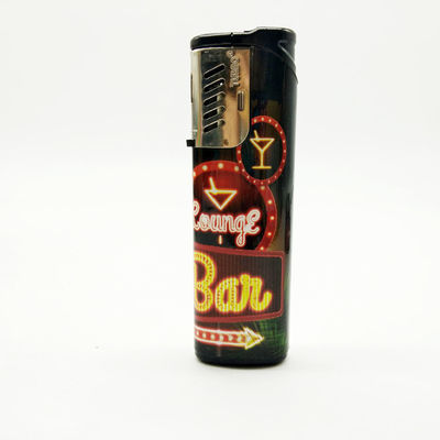 Moderne sticker Winddicht Flip Torch Flame Cigarette Roken Vuur aansteker DY-F001