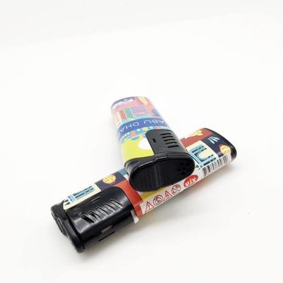 81 mm lange winddichte elektrische aansteker voor roken met aangepast logo en model nr. DY-F001