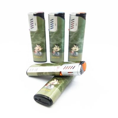 EUR Standaard winddichte elektrische aansteker met aangepast logo-ontwerp Model nr. DY-F001