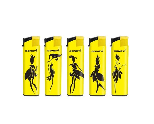 DY-F013 Model Torch Flame Dancer Sticker Winddicht Lighter Aanpassing en promotie