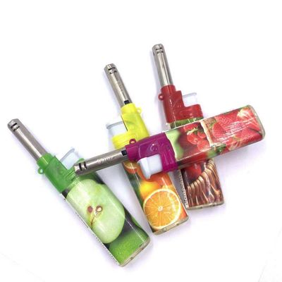 2021 Encendedores Electronic Refill BBQ lighters met ISO 9994 Gas Windproof lichter