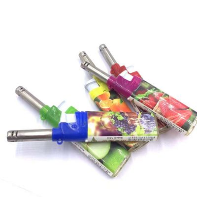 2021 Encendedores Electronic Refill BBQ lighters met ISO 9994 Gas Windproof lichter