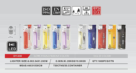 Dy-039 LED-lamp Vijf kleuren Mensen Prime S-stijl Elektronisch aansteker