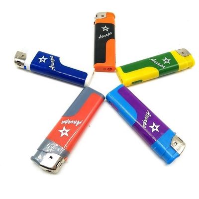 Kartongrootte 44*26*27cm Hervulbare elektronische zachte piezo vlamgasverlichting met LED