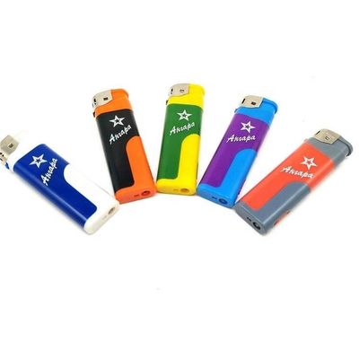 Kartongrootte 44*26*27cm Hervulbare elektronische zachte piezo vlamgasverlichting met LED