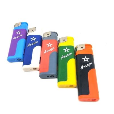 Custom logo mode sigaret elektrische aansteker led plastic aansteker met DY-5820