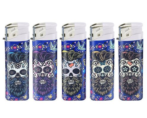 Plastic Custom Flame Incender Electric Lighter Wegwerp Sigaretten Gas Custom Logo