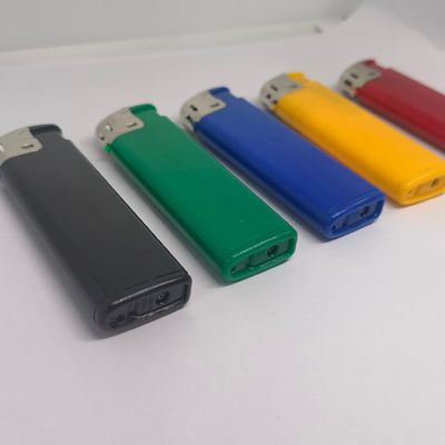 Dy-055 Stylish Refillable Plastic Electronic Gas Lighter met ISO9994-aanpassing