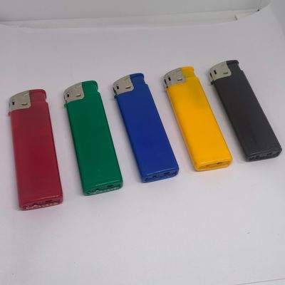 Dy-055 Stylish Refillable Plastic Electronic Gas Lighter met ISO9994-aanpassing