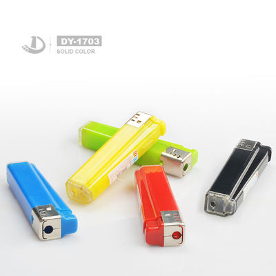 Eenmalig hervulbaar lichter EU-norm met Dy-1703 bricket plastic