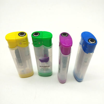 Torch Dy-F005 Model Plastic Winddicht Butane Gas Aansteker voor Sigaretten en Kaars