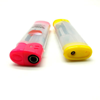 Torch Dy-F005 Model Plastic Winddicht Butane Gas Aansteker voor Sigaretten en Kaars