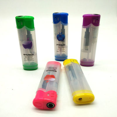 Torch Dy-F005 Model Plastic Winddicht Butane Gas Aansteker voor Sigaretten en Kaars