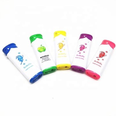 DY-F005 Torch Multicolor Refillable Windproof Plastic Lighter voor model nr. DY-F005