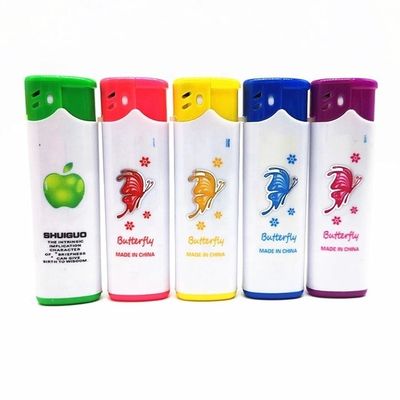 DY-F005 Torch Multicolor Refillable Windproof Plastic Lighter voor model nr. DY-F005
