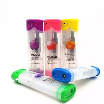 DY-F005 Torch Multicolor Refillable Windproof Plastic Lighter voor model nr. DY-F005