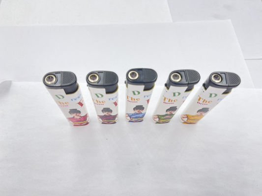 7.94*1.96*1.12 CM Torch Custom Logo Pocket Fire Lighter voor elektrische butangaslak