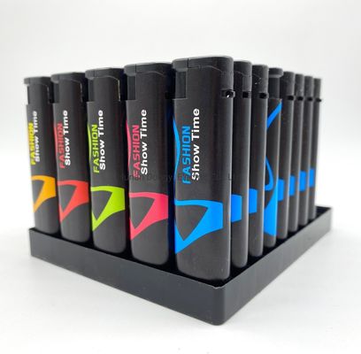 Op maat gemaakte verpakte sticker Item van elektrische eenmalige aansteker voor souvenir cadeau