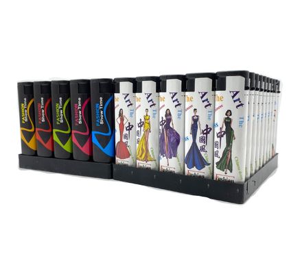 Eenmalige butane gas sigaretten winddichte aansteker met US 20/stuk monsters