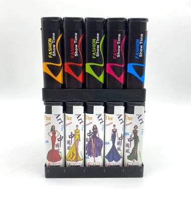 Eenmalige butane gas sigaretten winddichte aansteker met US 20/stuk monsters