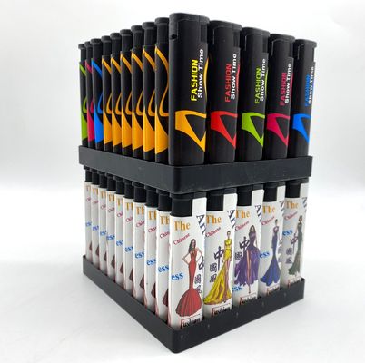Gas aansteker Custom Logo Decoratief Sigaretten aansteker Plastic aansteker