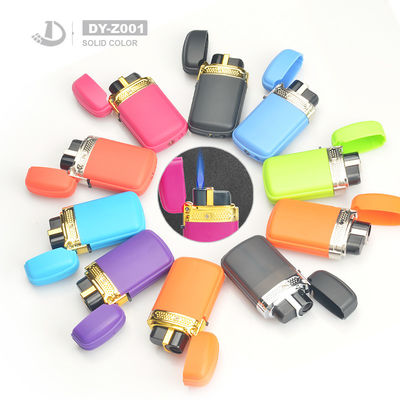Plastic winddichte aanstekers Dy-Z001 met meerdere kleuren en 7,38 * 3,8 * 1,97 cm grootte