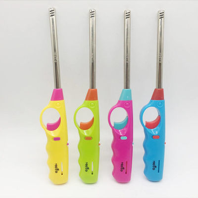 2022nieuwe Ontwikkel Plastic Kitchen Refillable Long Gas BBQ Lighter met Metal Tube Dy-B009