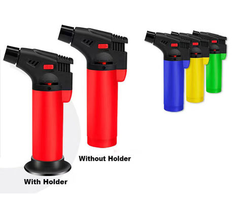 Plastic En13869 gecertificeerd Butane hervulbare gasverlichting voor de keuken Multiple Jet Torch